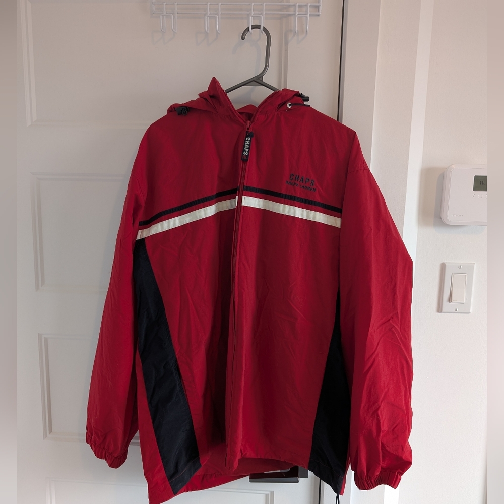 Chaps Ralph Lauren/Vintage Nylon Jacket Sz L